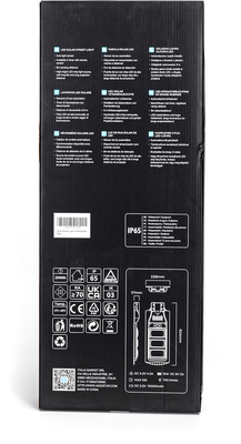 Farola Solar Led Exterior 150 W con Sensor Movimiento y Control Remoto Aigostar